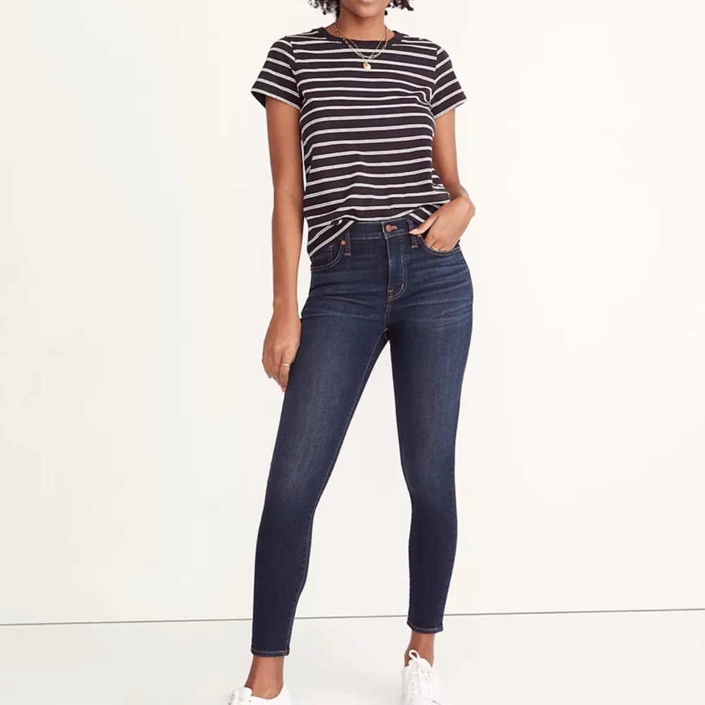 Madewell 9” high rise skinny Jean